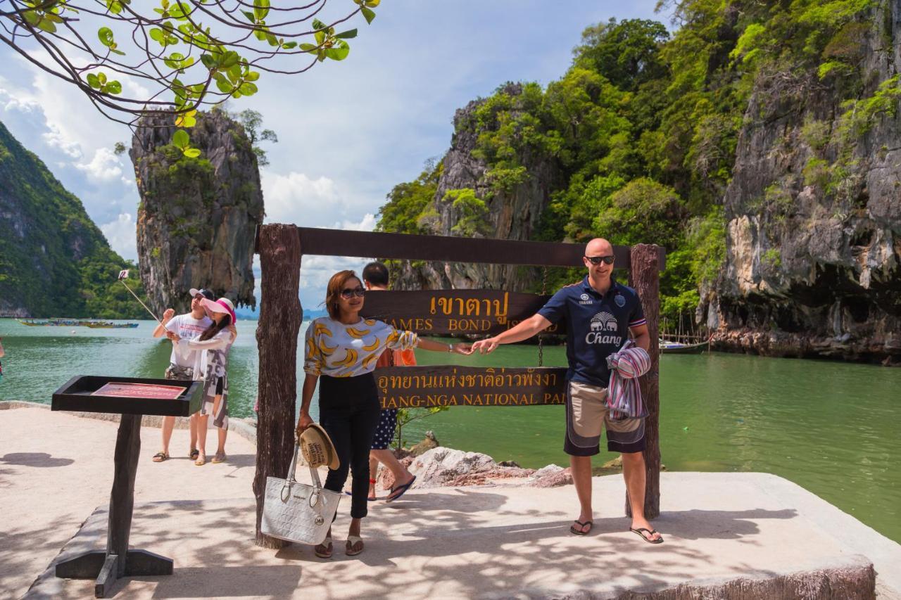 Jamesbond Bungalow Koh Panyee Ko Panyi Bagian luar foto