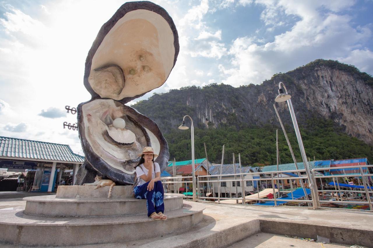 Jamesbond Bungalow Koh Panyee Ko Panyi Bagian luar foto