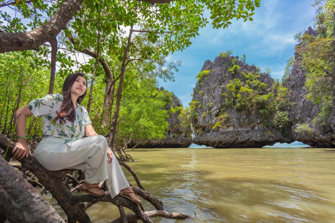 Jamesbond Bungalow Koh Panyee Ko Panyi Bagian luar foto